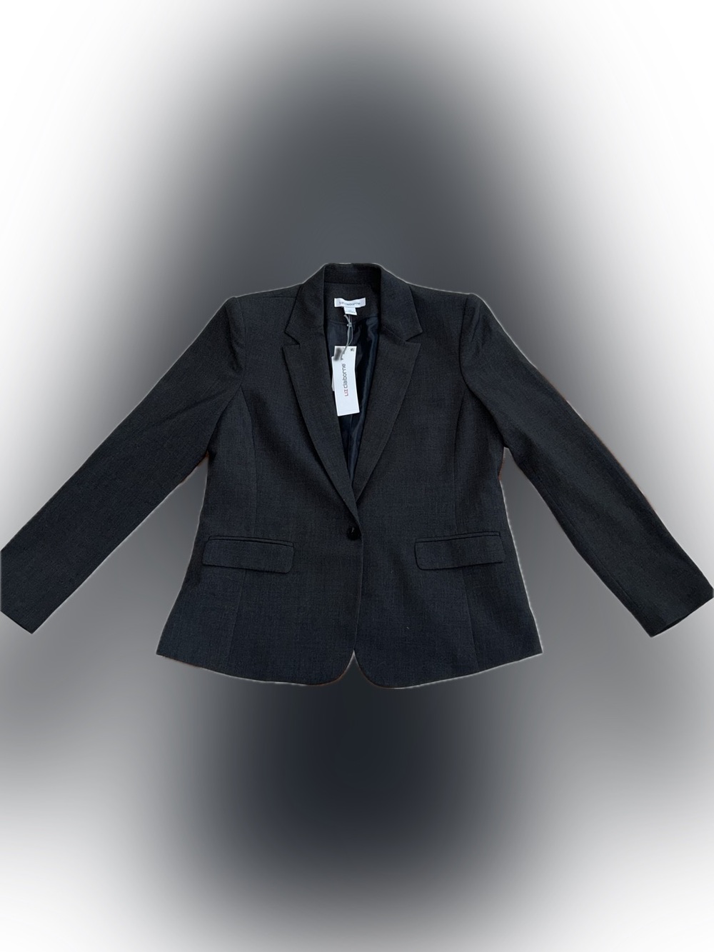 Liz Claiborne Women's Gray Tailored Blazer